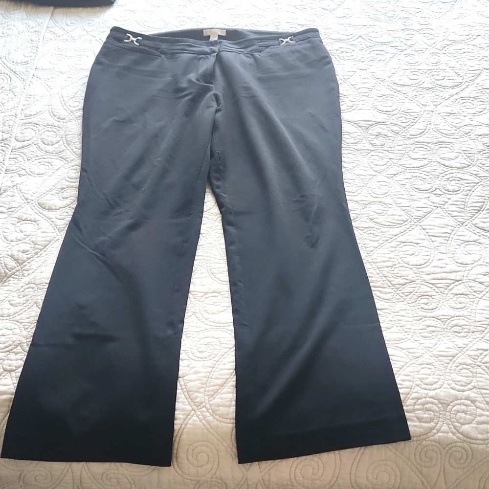 New York & Company Black Slacks 14P